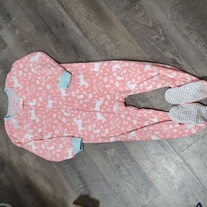 Carter's Fleece Footed Unicorn Pajamas